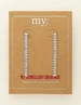 My Jewellery Drop earrings strass MJ09477