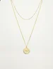 My Jewellery Dubbele Ketting Munt MJ01074