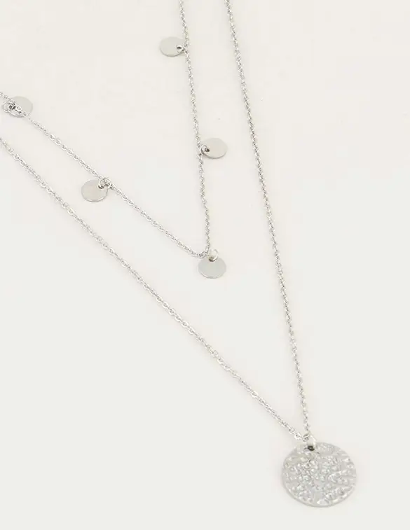 My Jewellery Dubbele ketting muntjes MJ02410