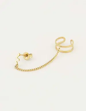 My Jewellery Ear cuff slang stud MJ04273