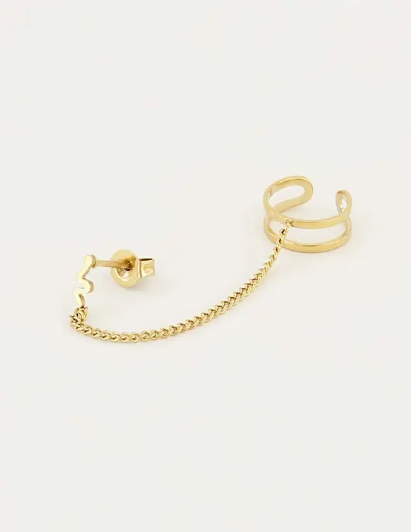 My Jewellery Ear cuff slang stud MJ04273