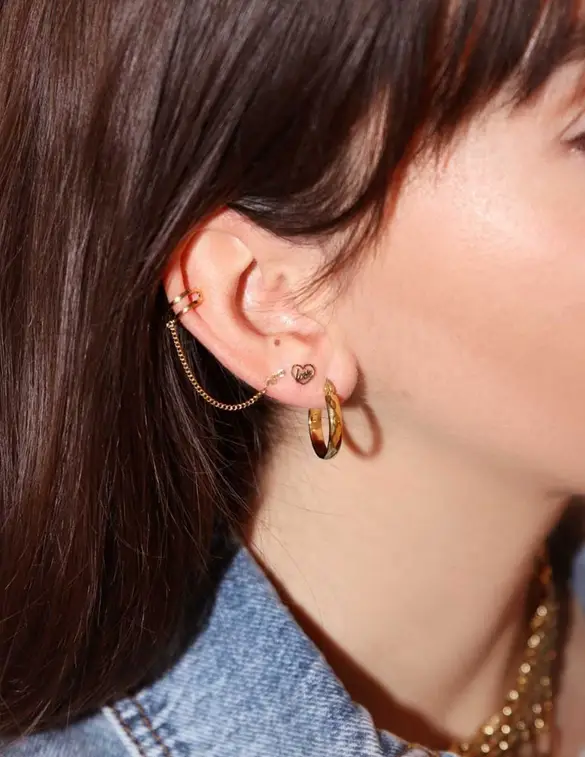 My Jewellery Ear cuff slang stud MJ04273