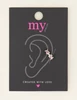 My Jewellery Ear cuff vier bloemetjes MJ03927