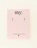 My Jewellery Ear studs 2 bars MJ08528