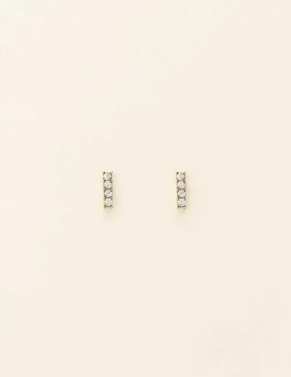 My Jewellery Ear studs 4 stones MJ08522