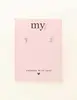 My Jewellery Ear studs bar MJ08526