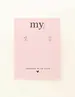My Jewellery Ear studs bar MJ08526