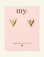 My Jewellery Ear studs heart MJ08718