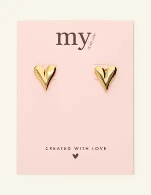 My Jewellery Ear studs heart MJ08718