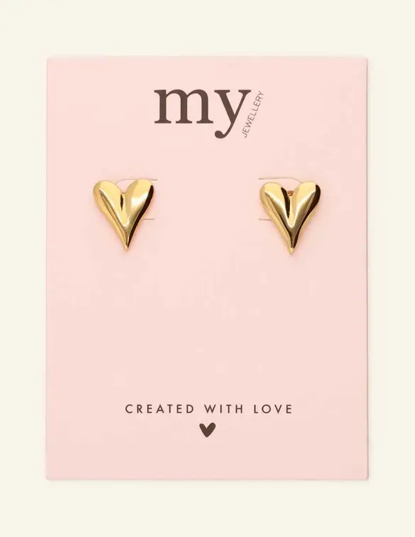 My Jewellery Ear studs heart MJ08718