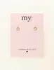 My Jewellery Ear studs round MJ08527