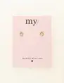 My Jewellery Ear studs round MJ08527