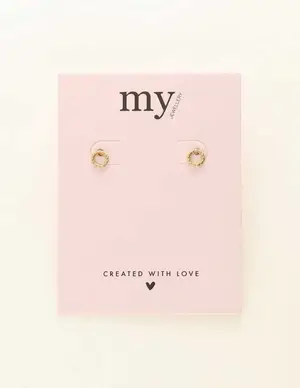 My Jewellery Ear studs round MJ08527