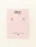 My Jewellery Ear studs round MJ08527