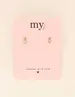 My Jewellery Ear studs stone MJ08521