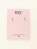My Jewellery Ear studs twist MJ08525