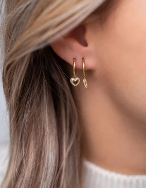 My Jewellery Earing with feather MJ07731