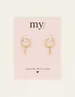 My Jewellery Earing with feather MJ07731