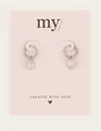 My Jewellery Earrinf Flat Shell MJ06451