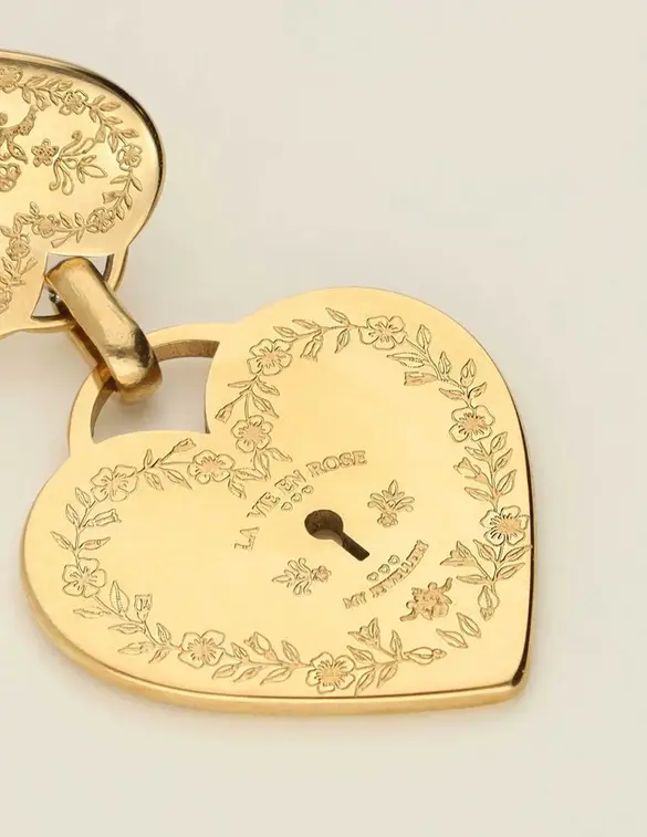 My Jewellery Earring 2 hearts MJ09432