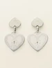 My Jewellery Earring 2 hearts MJ09432