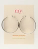My Jewellery Earring 90s hoops big MJ11970