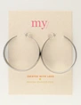 My Jewellery Earring 90s hoops big MJ11970