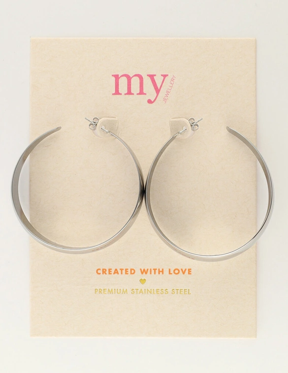 My Jewellery Earring 90s hoops big MJ11970