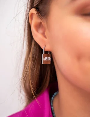 My Jewellery Earring amour lock MJ06495