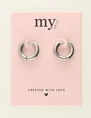 My Jewellery Earring basic hoop 18x4 MJ09516