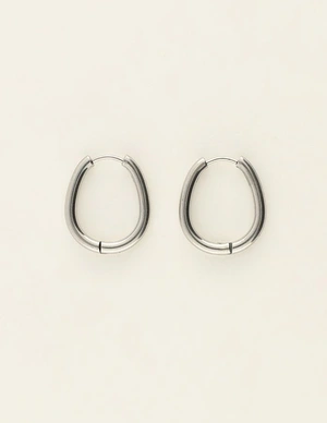 My Jewellery Earring basic hoop oval 20x18x2,5 MJ09515