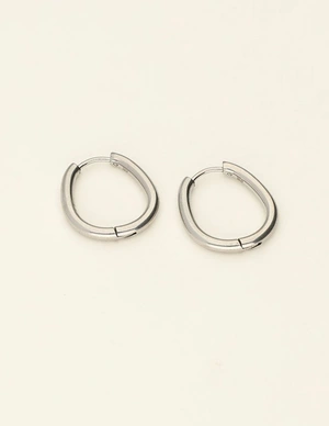My Jewellery Earring basic hoop oval 20x18x2,5 MJ09515
