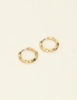 My Jewellery Earring basic twisted hoop 17x2,5 MJ09520