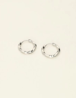 My Jewellery Earring basic twisted hoop 17x2,5 MJ09520