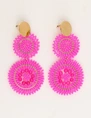 My Jewellery Earring beads fuchsia MJ11111