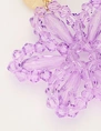 My Jewellery Earring beads purple flower MJ11110