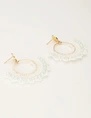 My Jewellery Earring beads white MJ11104