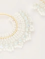 My Jewellery Earring beads white MJ11104