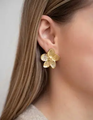 My Jewellery Earring big flower MJ08040