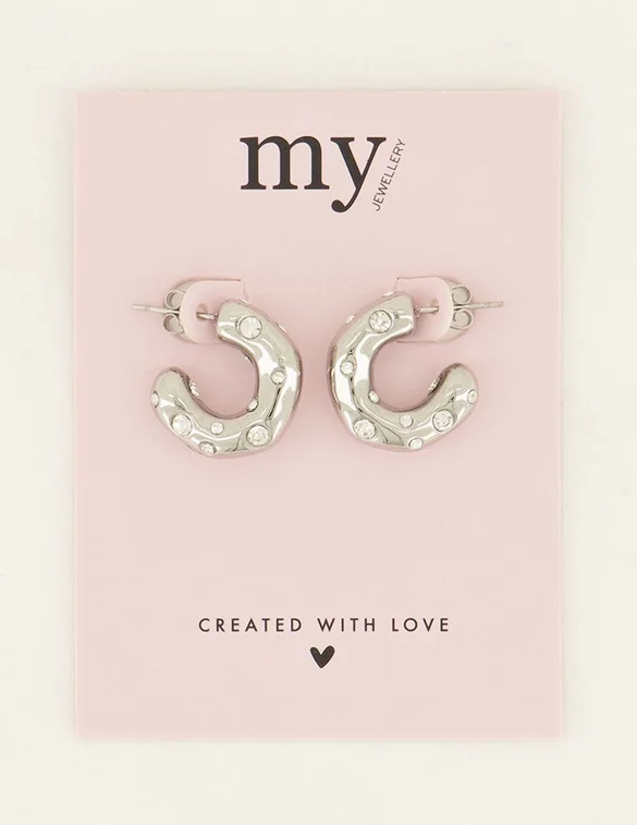 My Jewellery Earring bold strass Mj07606