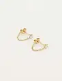 My Jewellery Earring Chain Strass MJ06891