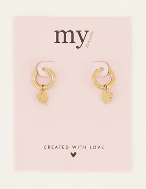 My Jewellery Earring clover 1.2 cm MJ07340
