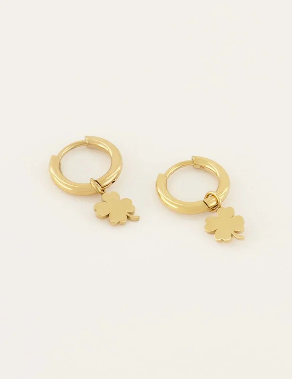 My Jewellery Earring clover 1.2 cm MJ07340