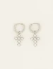 My Jewellery Earring cross stone MJ07624