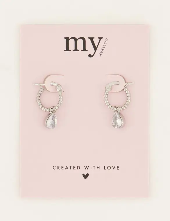 My Jewellery Earring drop stone MJ07601