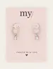 My Jewellery Earring drop stone MJ07601