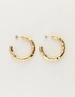 My Jewellery Earring hammered hoops MJ11398