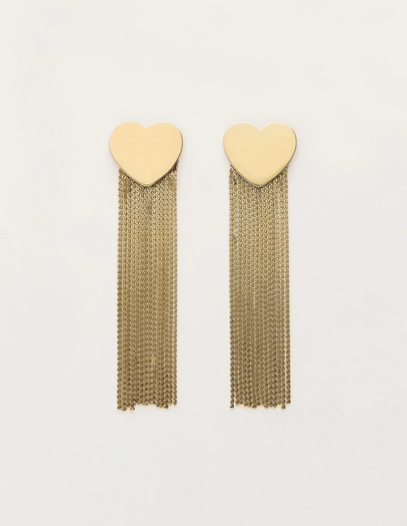 My Jewellery Earring heart chains MJ11932