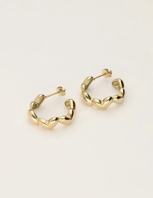 My Jewellery Earring heart hoops MJ11400