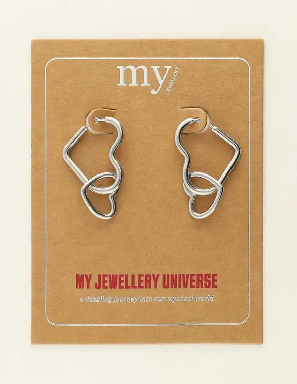 My Jewellery Earring heart in heart MJ09480